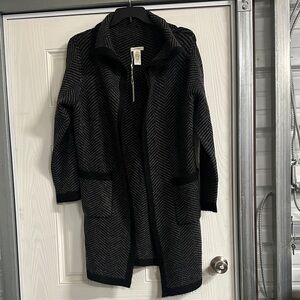 NWT MAX STUDIO LONG CARDIGAN